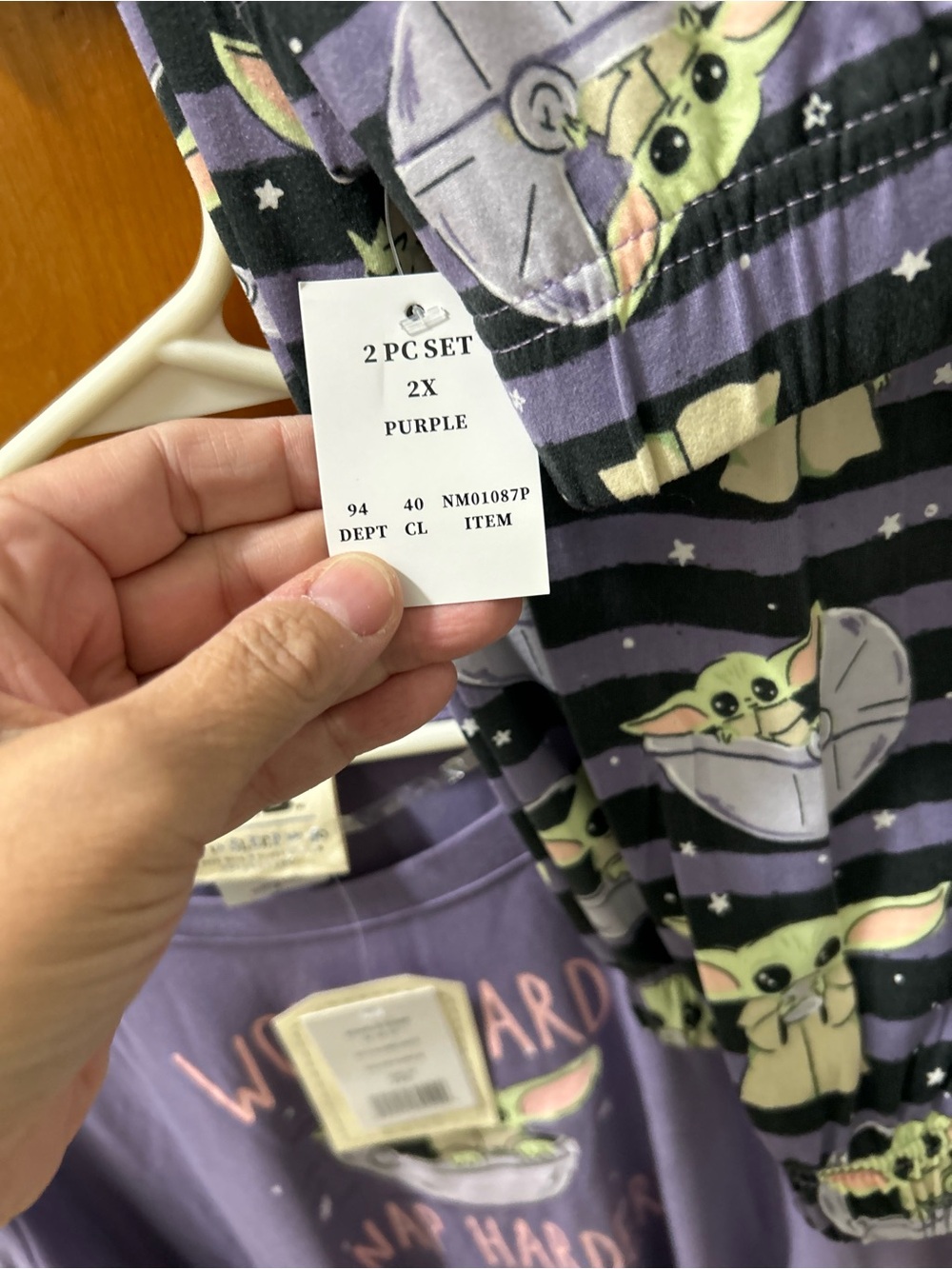 Star Wars The Child women’s pajama set - Picture 6 of 6